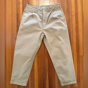 Alex Mill Standard Pleated Pant in Chino